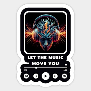 In My Zone: Music Lover's Flow State Sticker